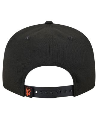 Men's Black San Francisco Giants Splatter 9FIFTY Snapback Hat