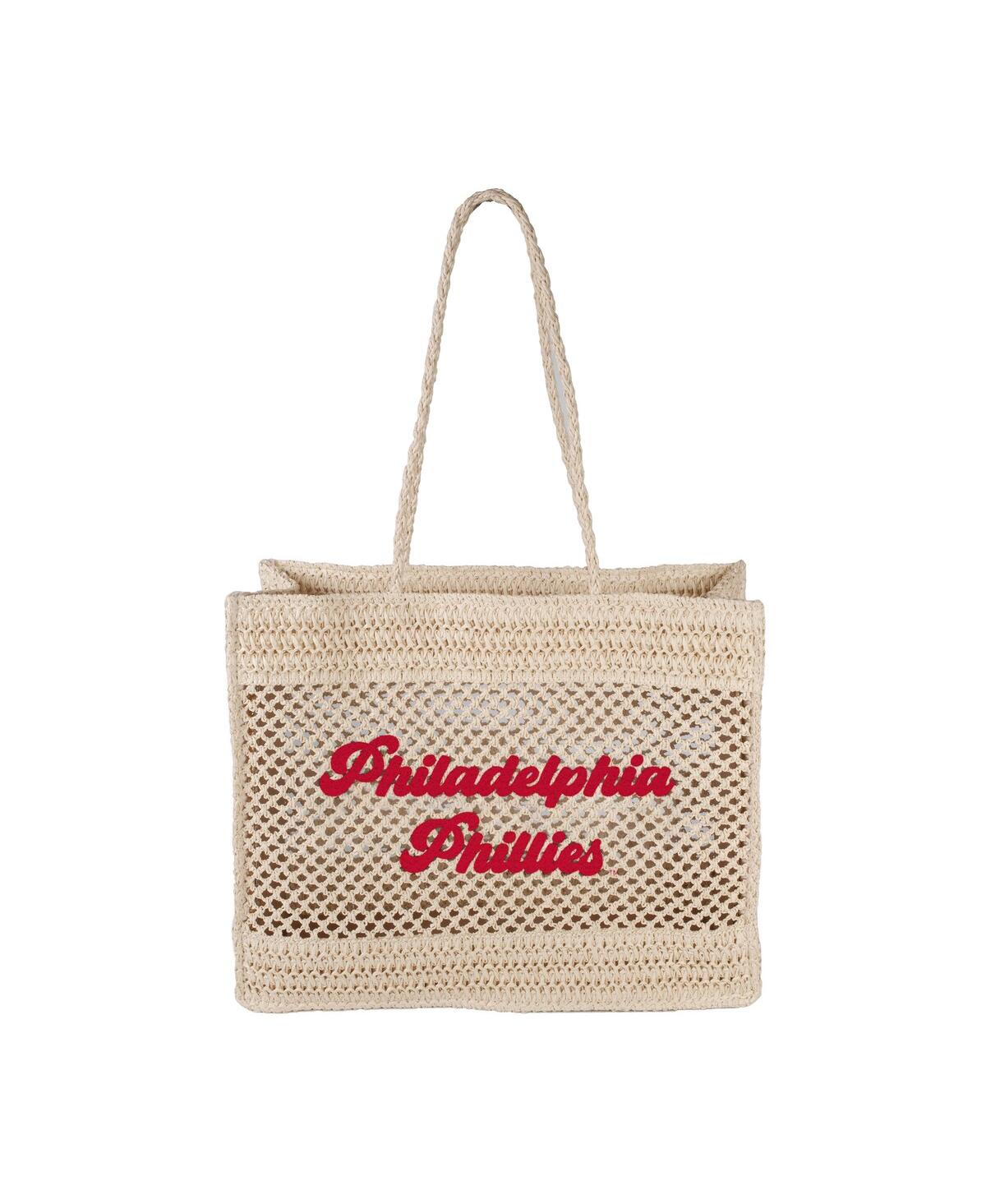 Philadelphia Phillies Coastal Tote Bag - Tan