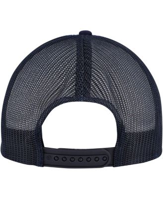 47 Брендовая мужская белая/темно-синяя шляпа Detroit Tigers Cooperstown Collection Pack Express Trucker с регулируемой шляпой