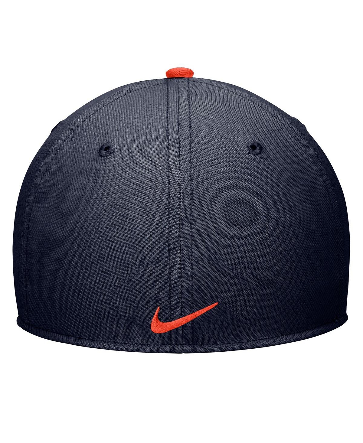 Nike Men's Navy Virginia Cavaliers Rise Performance Flex Hat In Navy