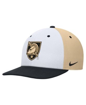 Мужская бейсболка Nike Army Black Knights Pro Performance Snapback белого/золотого цвета