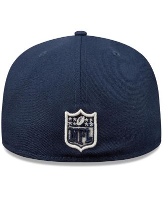 Мужская темно-синяя шляпа New England Patriots Super Bowl XXXVI Citrus Pop 59 размера 