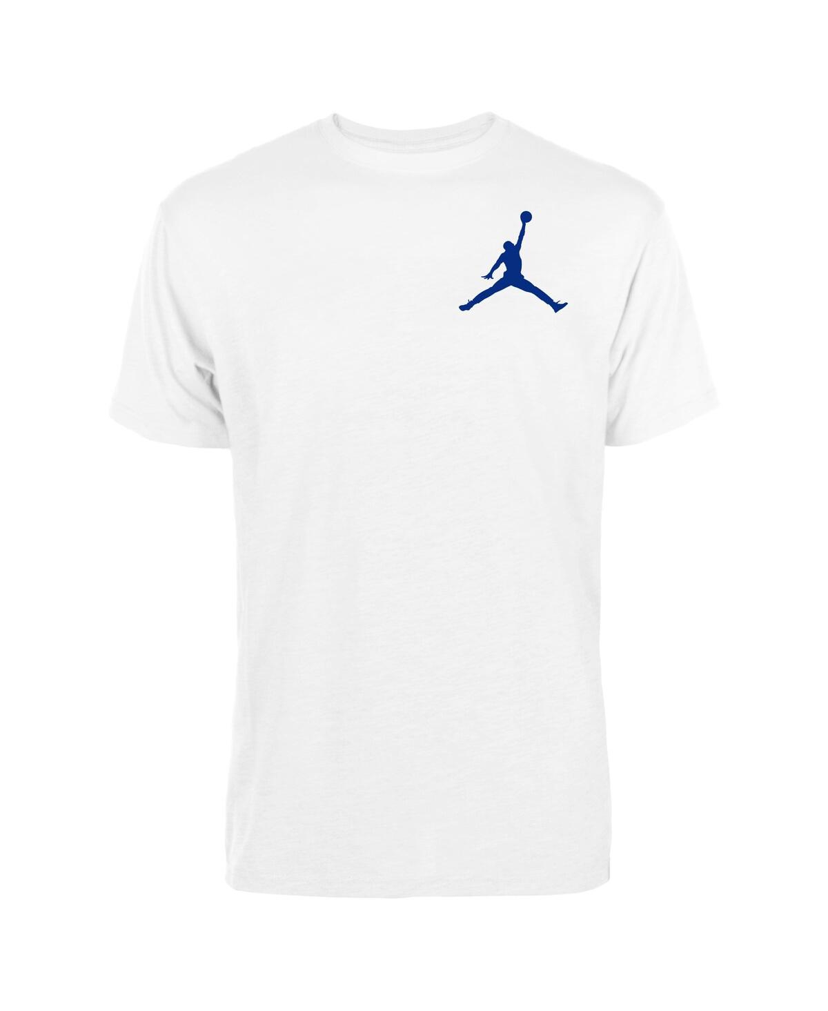 Jordan Men's Dak Prescott White Dallas Cowboys Vertical Graphic T-shirt In White