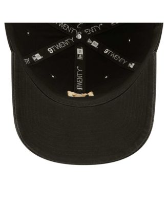 Женская черная шляпа LAFC Icon 9 TWENTY с регулируемой головкой New Era