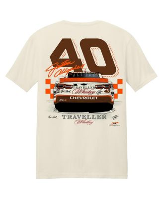 Официальная одежда команды JR Motorsports Мужская натуральная футболка Justin Allgaier Traveller Whiskey Car от JR Motorsports.