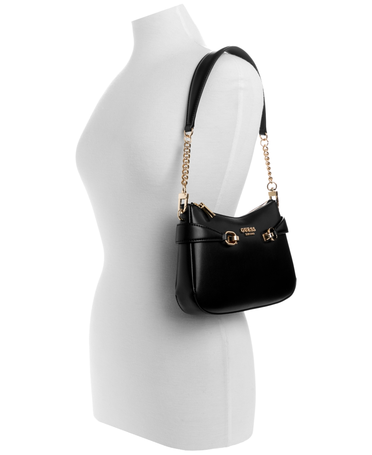 GUESS LORELEI TOP-ZIP SMALL SHOULDER BAG 