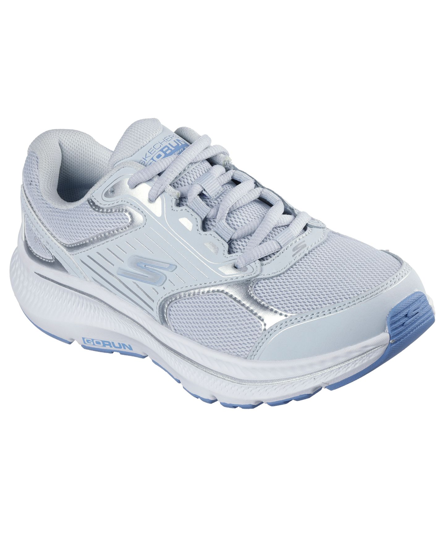 Женские кроссовки Skechers GO RUN Consistent 2.0 - Advantage Running, цвет: Светлый синий — фото 1