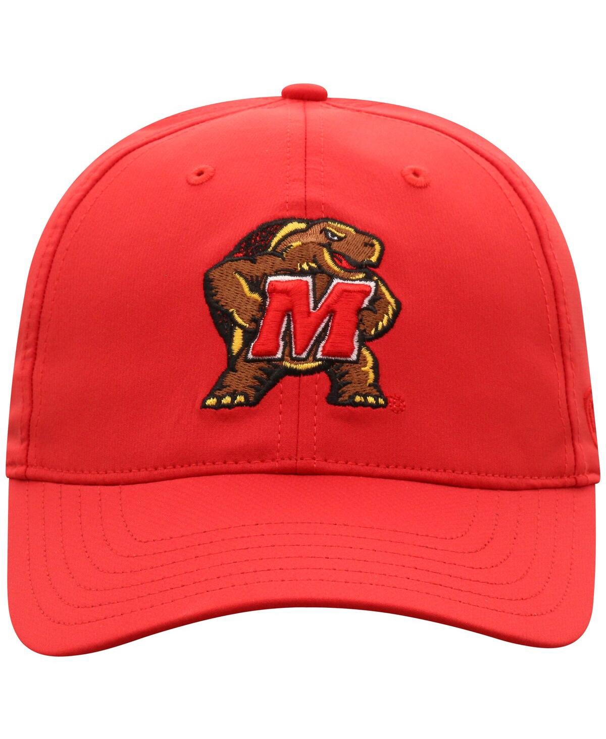 Top Of The World Men's Red Maryland Terrapins Victory Trainer Adjustable Hat In Red