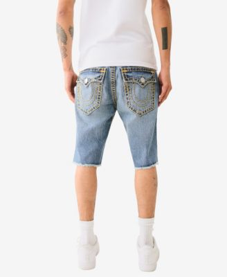 【TRUE RELIGION】★ハーフパンツ★ RICKY FRAYED FLAP SHORT RICKY FRAYED FLAP SHORT - Optic White | True Religion