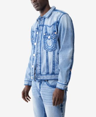 Истинная религия True Religion Мужская куртка Jimmy с вышивкой веревкой Оверсайз 49990₽