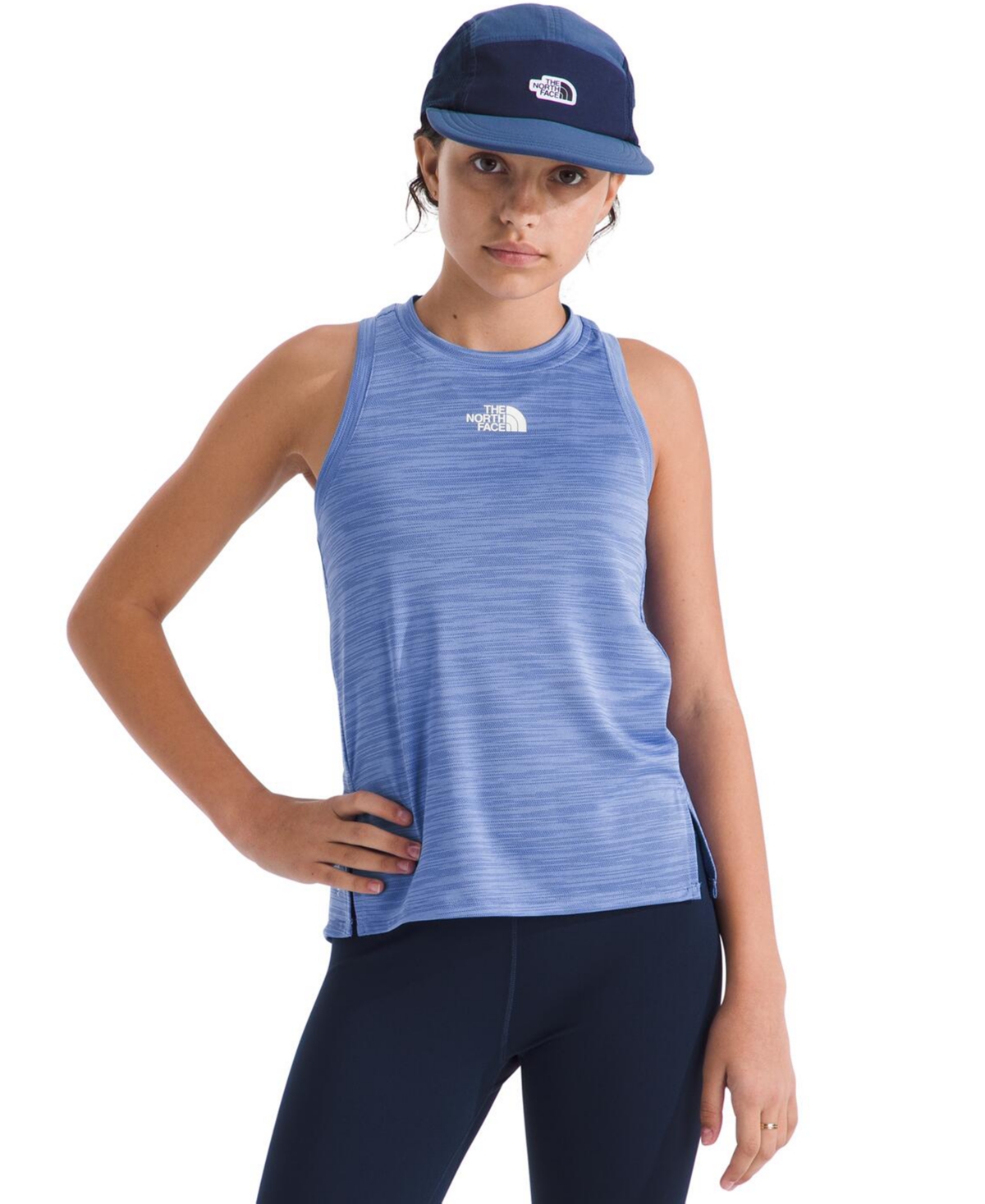 The North Face Big Girls Never Stop Tank Top In Virtual Bl