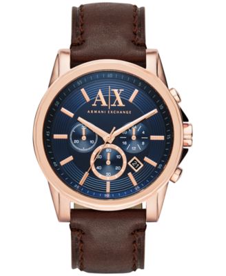 armani exchange watch chronograph