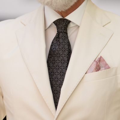 Elizabetta Men's Palladio - Шелковый жаккардовый галстук для мужчин