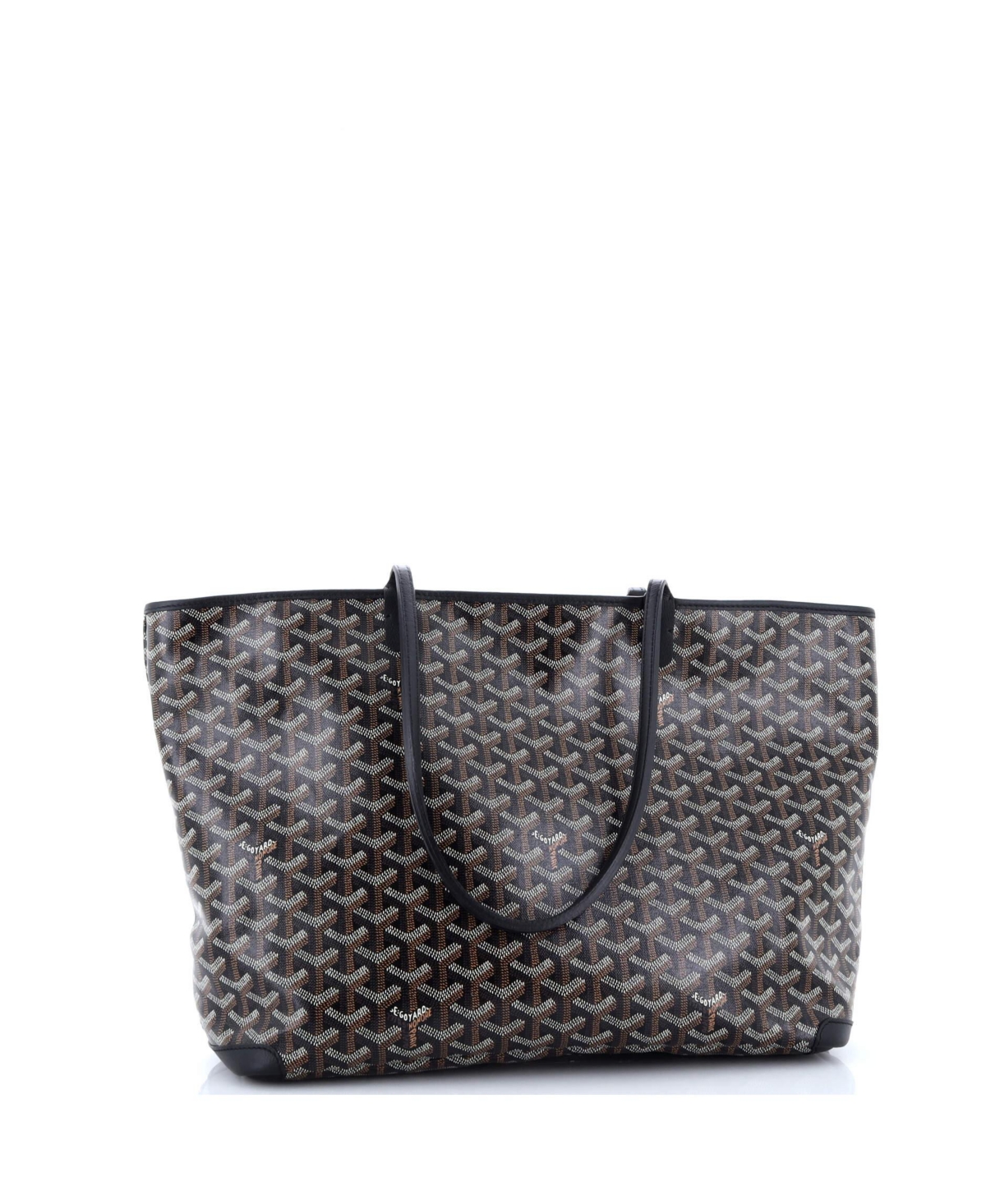 Pre-Owned Goyard Mm Artois Tote Coated Canvas