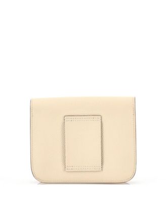 Тонкий кошелек HERMES Constance, бывший в употреблении, Epsom
