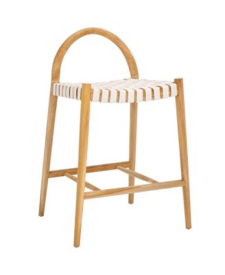 Single Piece Wood & Upholstered  Bar stool