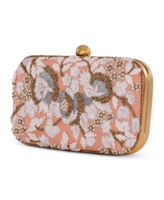 Женский клатч Elise с цветочной вышивкой