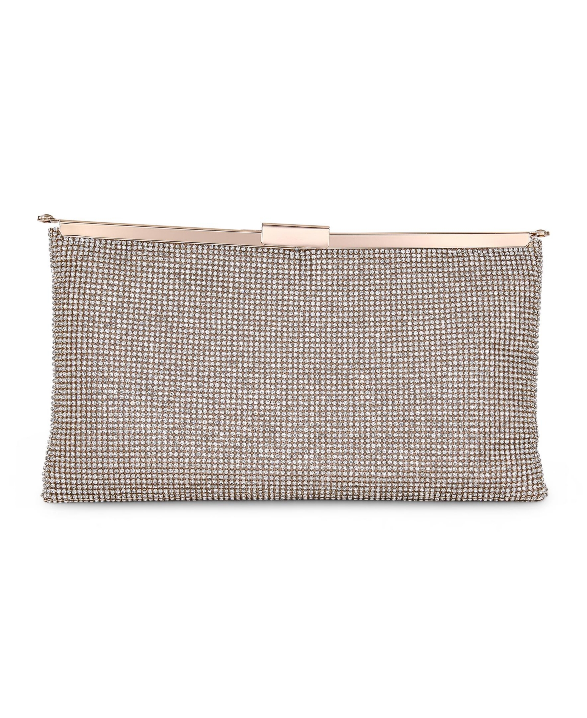 Woman's Kendry Micro Crystal Frame Pouch - Gold
