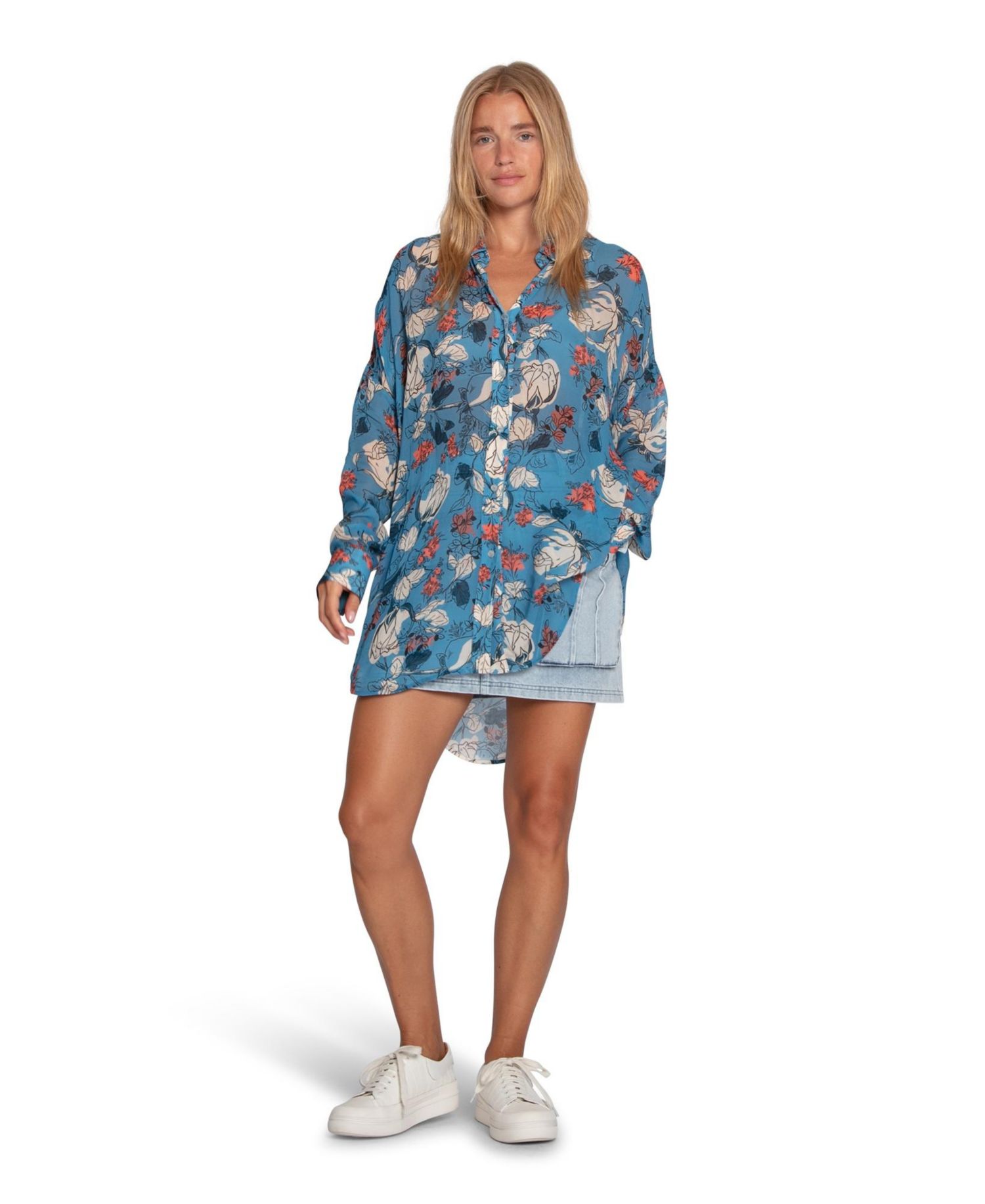 Women's Because You Move Me Oversized Shirt