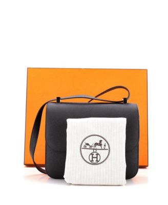 Бывшая в употреблении сумка HERMES 24 Constance Bag Epsom
