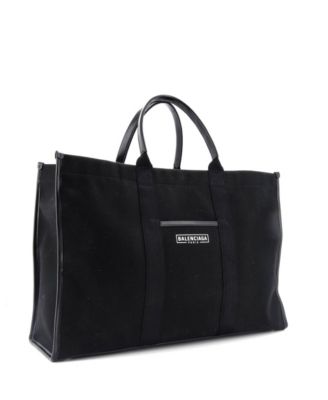 Большая холщовая сумка для фурнитуры Balenciaga, бывшая в употреблении