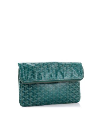 Pre-Owned Goyard Saint Marie Clutch Coated Canvas 234090₽