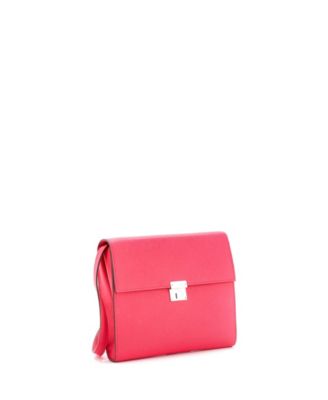 Бывший в употреблении кошелек HERMES 16 Clic на ремешке Epsom