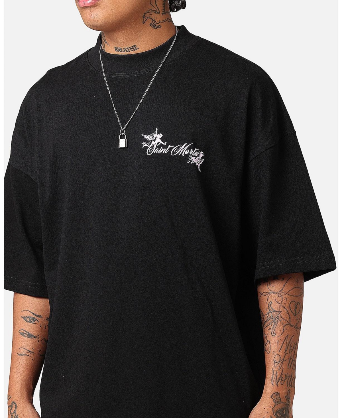 Men's Divine Living T-Shirt - Black
