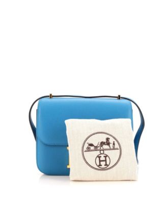 Бывшая в употреблении сумка HERMES 18 Constance Novillo