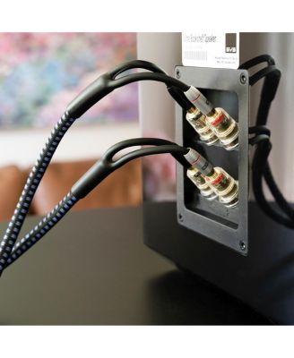 SoundPath Ultra Bi-Wire Speaker Cable with Banana Plug – 10 ft.