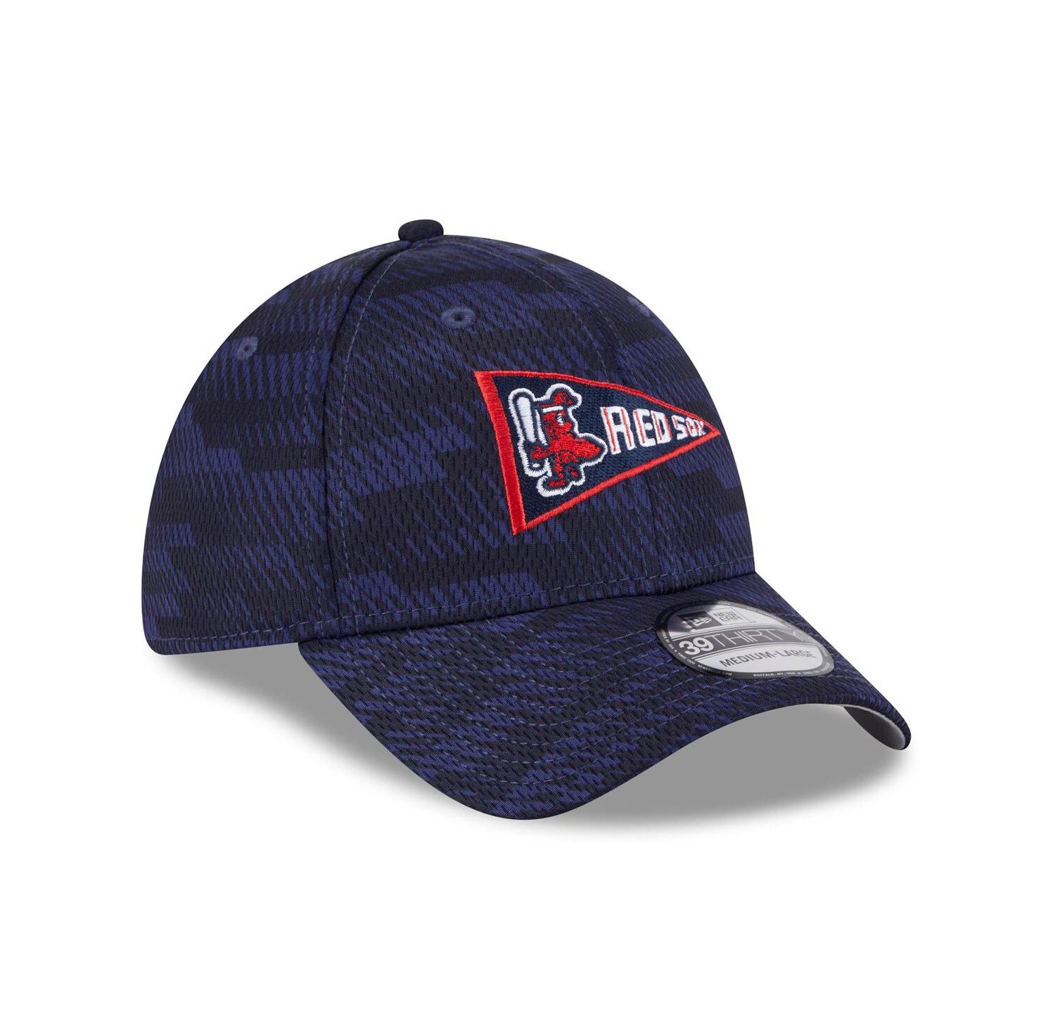 Men's Navy Boston Red Sox 2025 MLB Clubhouse 39THIRTY Flex Hat