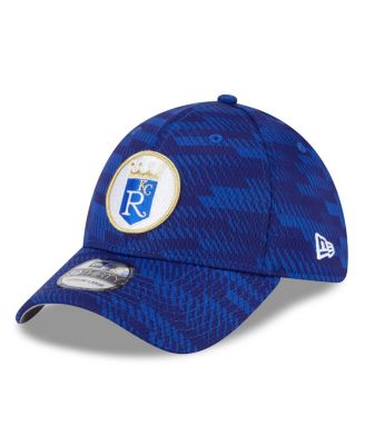 New Era - Men's Royal Kansas City Royals 2025 MLB Clubhouse 39THIRTY Flex Hat