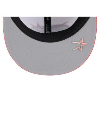 Men's Navy/Orange Houston Astros 2025 MLB Clubhouse 59FIFTY Fitted Hat