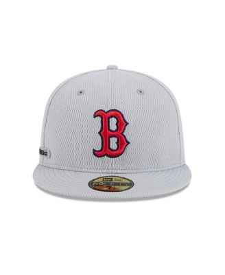 Men's Gray Boston Red Sox 2025 MLB Clubhouse 59FIFTY Fitted Hat