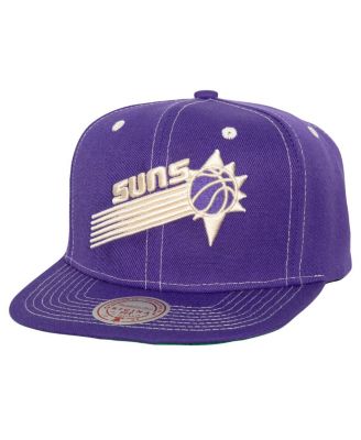 Мужская фиолетовая кепка-снэпбэк с энергетическим контрастом Phoenix Suns от Mitchell & Ness