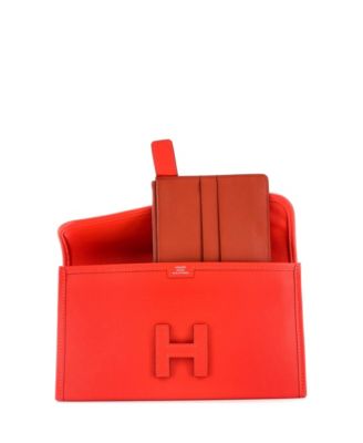 Подержанный клатч HERMES Jige Duo Clutch Swift