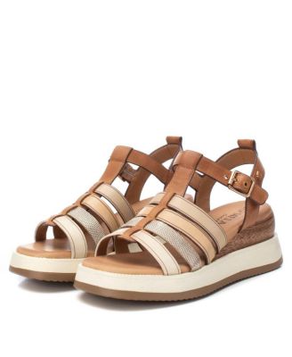 Carmela Leather Women's Casual Sandals by Xti