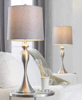 Ashland 27" Metal Table Lamp, Set of 2