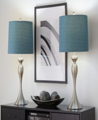 Ashland 27" Metal Table Lamp, Set of 2