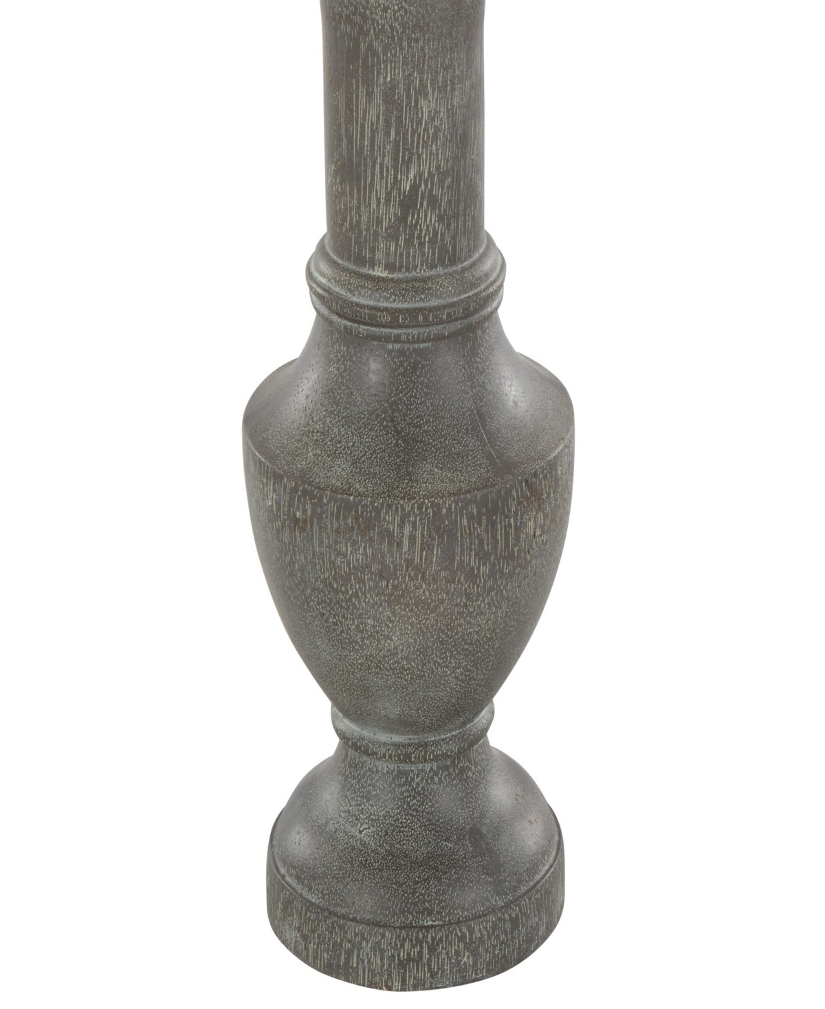 Lumisource Chateau 26" Polyresin Table Lamp, Set Of 2 In White,dark Gray