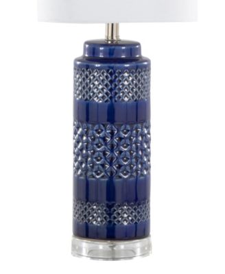 Casa 21" Ceramic Table Lamp, Set of 2