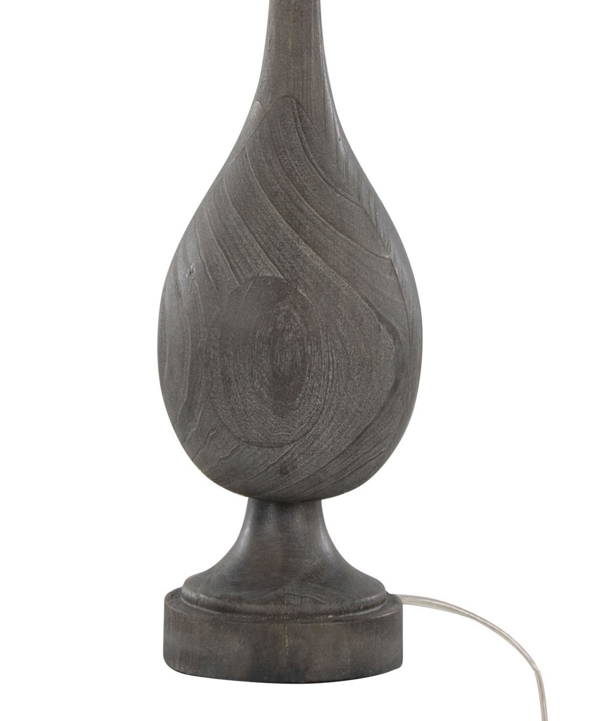 Lumisource Cipolla Poly 29" Polyresin Table Lamp, Set Of 2 In Beige,dark Gray
