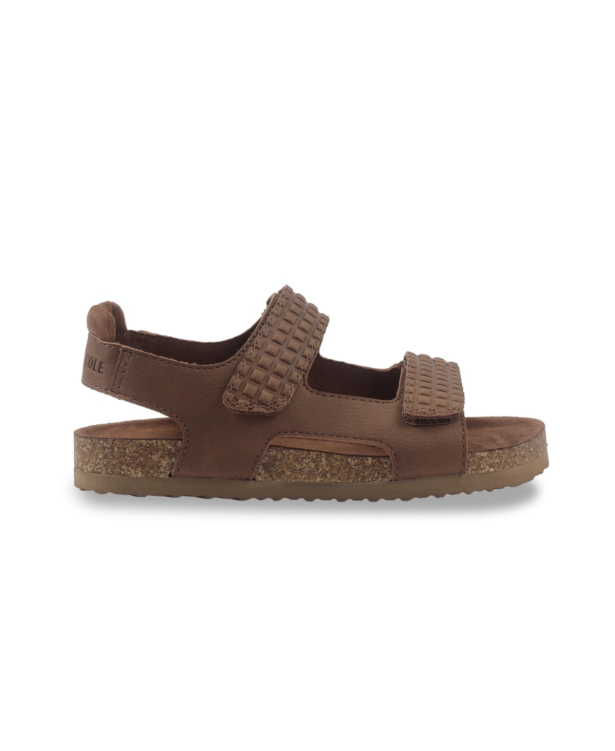 Kenneth Cole Reaction Little And Big Boys Silas Betzalel Double-strap Sandals In Brown