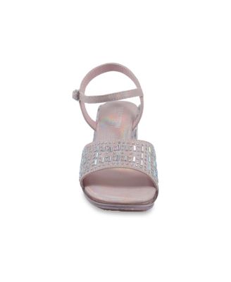 Little and Big Girls Cinderella Shine Almond Toe Heels