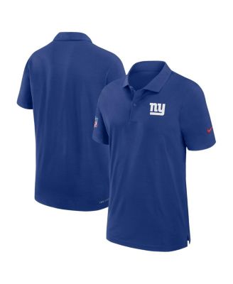 Nike - Men's Royal New York Giants 2024/25 Sideline Performance Polo
