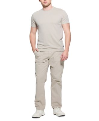 GUESS Мужская трикотажная футболка с круглым вырезом и коротким рукавом Bradford GUESS Мужская трикотажная футболка с коротким рукавом 9790₽