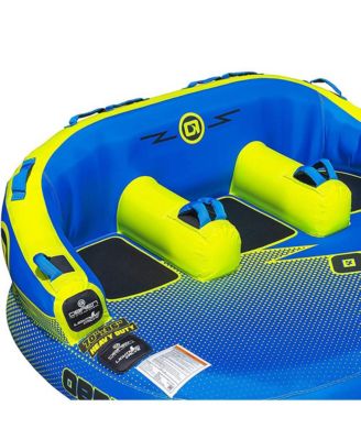 Durable Barca 3 Person Comfy Kickback Lite Towable Boat Tube