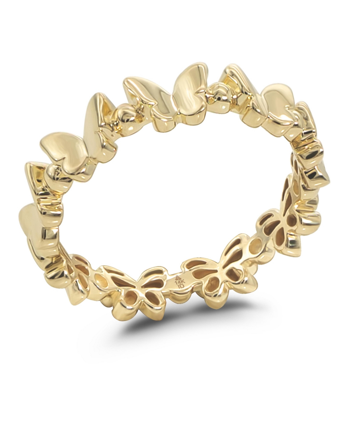 Devata Butterfly Ring in 14K Gold