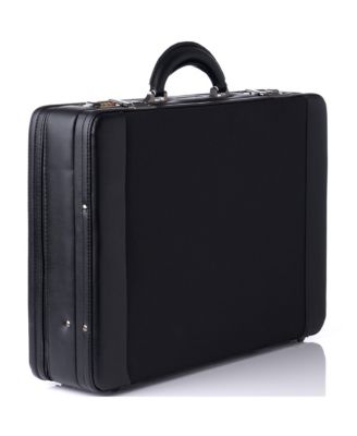 Mens Briefcase Hard Side Business Case Expandable Attache Case For Men Dual Combination Locks Multiple Organizers Manufacturer s Warranty
