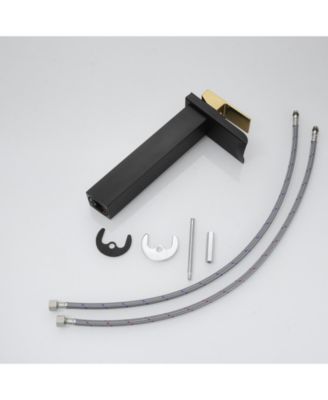 Single Hole Single Handle Bathroom Vessel Sink Faucet With